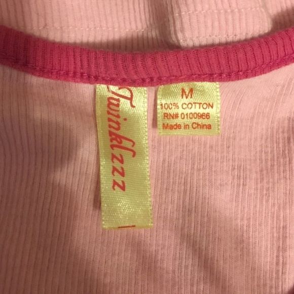 Twinklzzz | Intimates & Sleepwear | Pink Detailed Night Time Wife ...